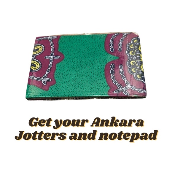 Ankara Mini Jotters/Notepads - 3 pcs - Picture 3 of 6
